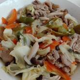 さっぱり野菜炒め