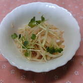 モヤシの明太マヨ和え