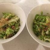 キャベツの梅サラダ