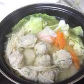 チキンボール鍋