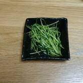 豆苗の炒めもの