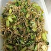 カブの葉の甘辛炒め