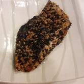 サーモンのゴマ焼き