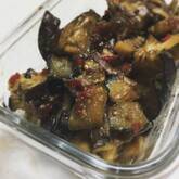 ナスの甘みそ炒め