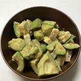 アボカドのクリームチーズ和え