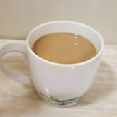 ブランデー入りカフェオレ