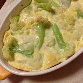 カリフラワーのキッシュ風