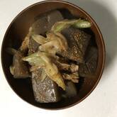 コンニャクの炒め煮