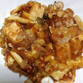 エビと厚揚げのチリ炒め