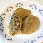 具だくさん稲荷寿司