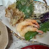 エビと野菜の天ぷら