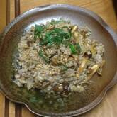 どっさりキノコの混ぜご飯