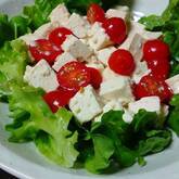 豆腐の塩麹サラダ