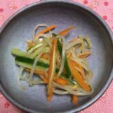 ゆでモヤシの甘酢和え