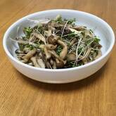 キノコの焼きびたし