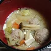 豚肉団子のスープ