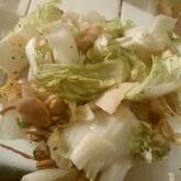 ベーコンと白菜の塩バター蒸し