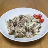 鶏肉のバジル炒め