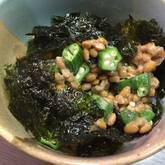 オクラ納豆