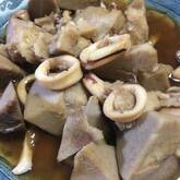 煮物の簡単レシピ 里芋とやわらかイカ ほっこり美味しい