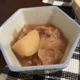 豚肉とジャガイモのみそ炒め
