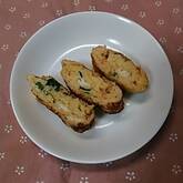 タラコと大葉の卵焼き