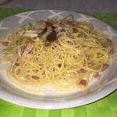 ペペロンチーノ・キノコ