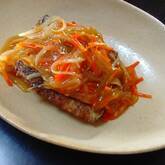 サンマの中華風あんかけ