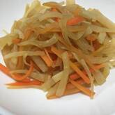 大根とニンジンの炒め煮