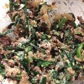 ニラのゴママヨ和え