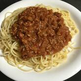 旨みたっぷり！基本のミートソーススパゲティー