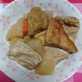 大根とショウガ天の煮物