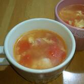 トマトと卵のスープ