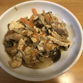 くずし豆腐炒め