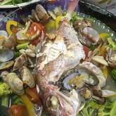 切り身で簡単！鯛のアクアパッツァ