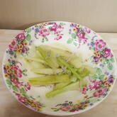 細切りキュウリの甘酢和え