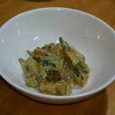 和えるだけの簡単副菜！オクラのマヨしょうゆ和え