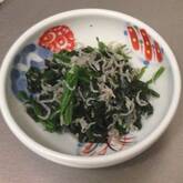 ホウレン草のお浸し