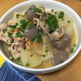 大根と豚肉のみそ煮込み