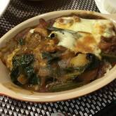 里芋のカレーチーズグラタン