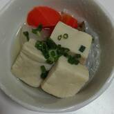 高野豆腐の含め煮