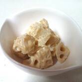 レンコンのゴママヨ和え