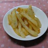 ジャガイモのチーズ炒め