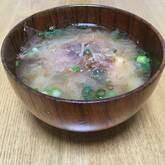 ほろほろ豆腐のおみそ汁