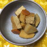 里芋の簡単人気レシピ 厚揚げのシンプル煮 味がしみてる！