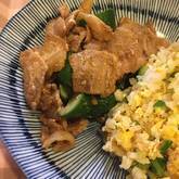 豚肉とキュウリの中華炒め