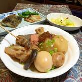 からしみそでいただくおでん