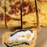 キムチ卵ののり巻き