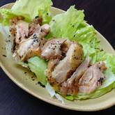 鶏肉のハーブバターソース