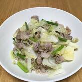 豚肉とキャベツの炒め物